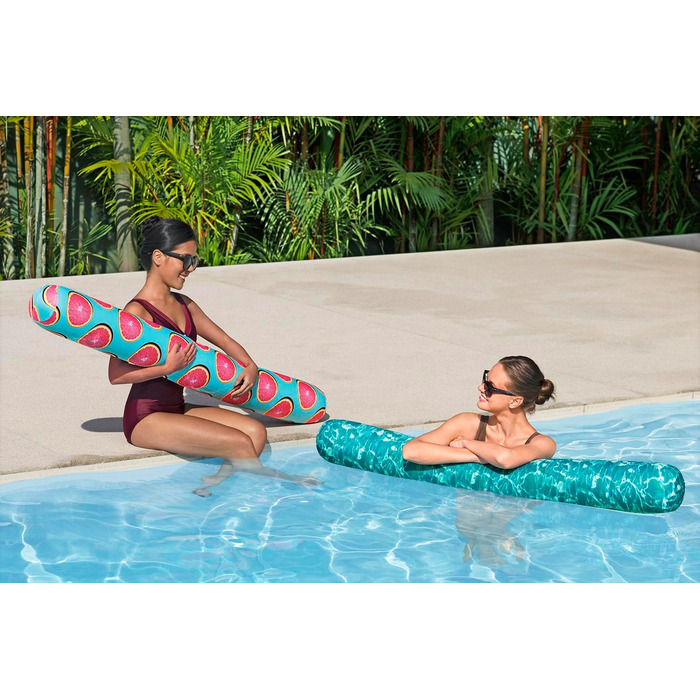 Локшина Bestway Pool Noodle Splashin&39 Style з текстильним покриттям 150 х 23 см, асорті, кольорова