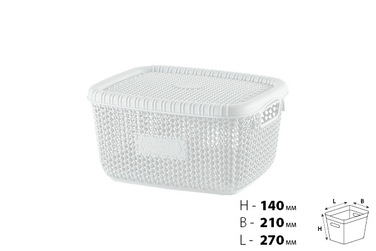 Кошик VIOLET HOUSE WHITE Віолетта (6513136)