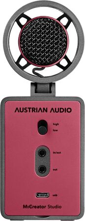 Студійна мікрофонна система Austrian Audio MiCreator з інтегрованим аудіоінтерфейсом