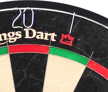 Професійна мішень для дартсу Kings Dart Сизаль 0,7 мм Spider Field Limits 45 см