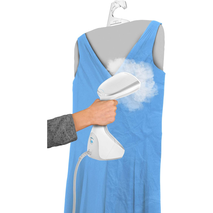 Парова щітка Tefal DT9130 Access Steam Care 1600 Вт 6 аксесуарів у комплекті Резервуар для води 200 мл 3 налаштування пари Біла/ср