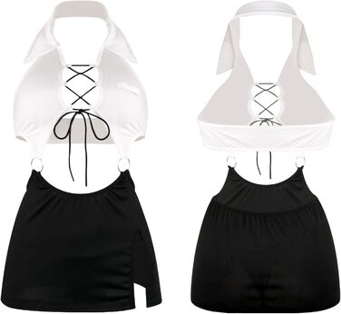 Сексуальний костюм секретарки для жінок, чорний, універсальний розмір