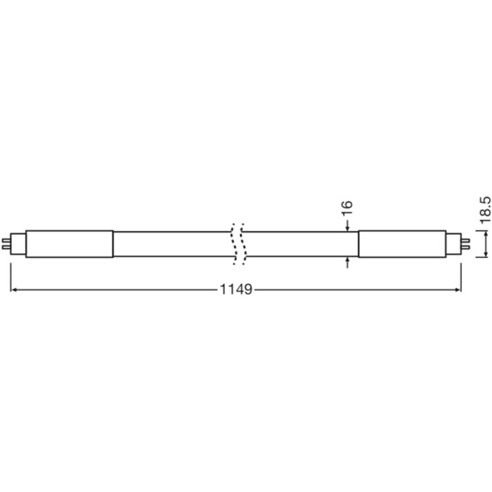 5 AC H LEDTUBE T5 AC HO54 P 1149 26W 830 LEDV, 5 AC H LEDTUBE T5 AC HO54 P 1149 26W 830 LEDV