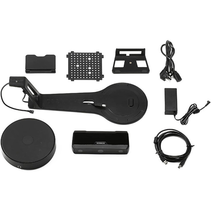 Настільний сканер White Light 3d, сканування одним клацанням миші, легке та швидке, фіксований/автоматичний режим сканування, точн