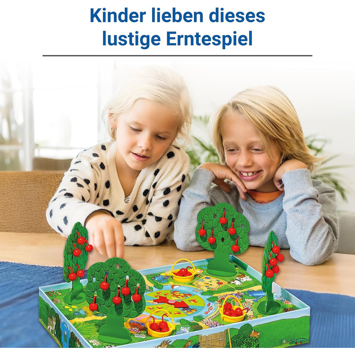 Маленькі яблука - Колекціонерська гра для дітей, збирання яблук для 2-4 гравців віком 4-7 років, 22236 -