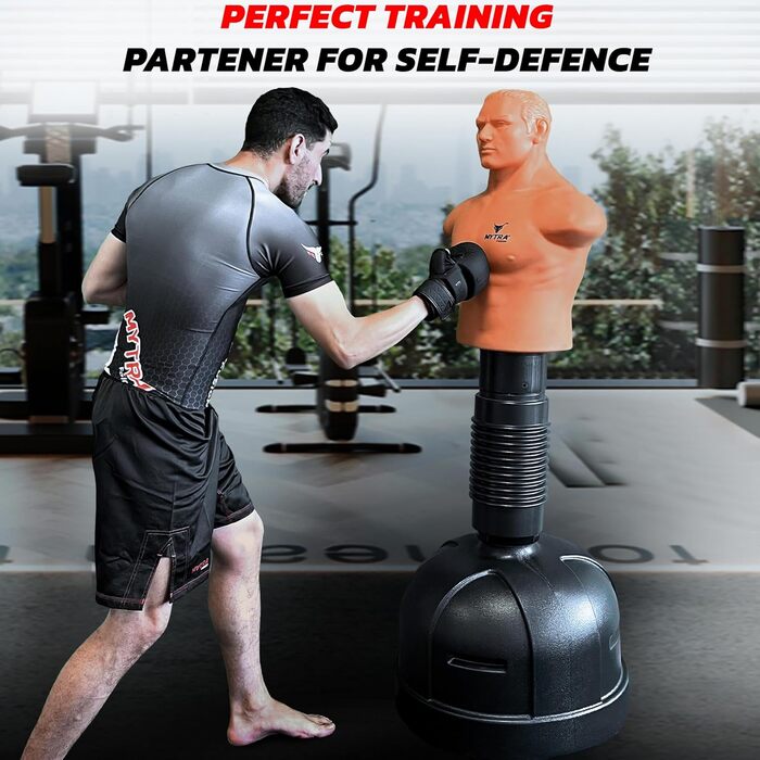Манекен п'єдесталу боксерський мішок Бойові мистецтва Фокусування удару Манекен вільно стоячий удар мішень Бокс Боб Манекен MMA тр