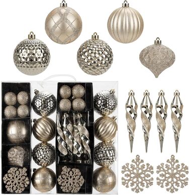 Набп різдвяних кульо 50 шт Briful