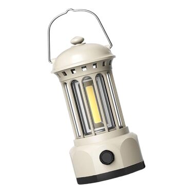 Регульований ретро-кемпінговий ліхтар, вдосконалене освітлення, портативний підвісний світильник, водостійкий, ідеально підходить для активного відпочинку. Ретро-кемпінговий ліхтар, білий.