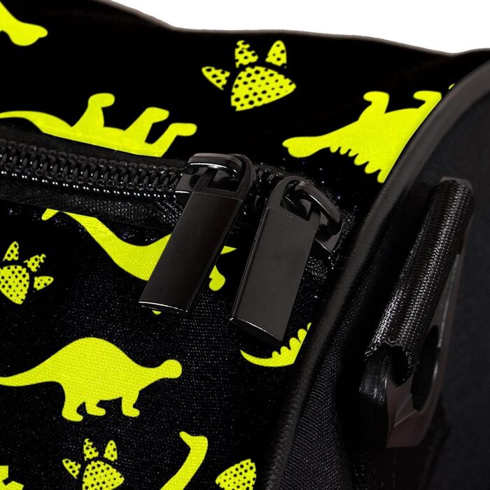 Спортивна сумка, маленька дорожня сумка, сумка для йоги, барвисті динозаври та лапки тварин, фітнес-сумка для активного відпочинку, ручна поклажа