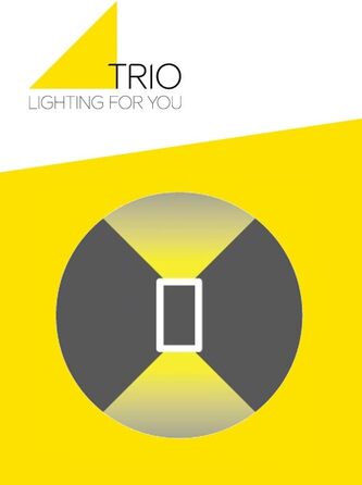 Стільний настінний світильник Trio Arino 224819132 LED 13.5 Вт, матовий чорний метал та дерево, з димером, ширина 35 см