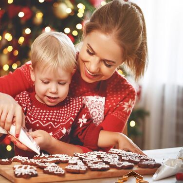 Різдвяні формочки для печива набір із 20 формочок KEELYY