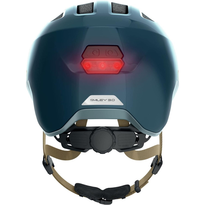 Дитячий шолом Smiley 3.0 ACE LED - велосипедний шолом з підсвічуванням - глибока посадка та місце для косички - для дівчаток та хл