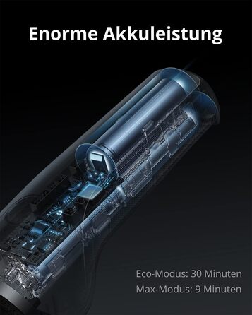 Ручний пилосос eufy HomeVac H20, Акумуляторний автомобільний пилосос, потужність всмоктування 40 Вт, вага приблизно 654 г, зарядни