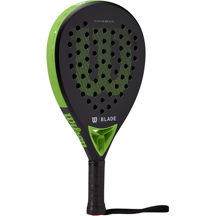 Ракетка для паделя Wilson Blade – чорна/неоново-зелена, серцевина EVA, 37 см