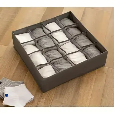 Коробка-органайзер для зберігання нижньої білизни Vialex 2623269, на 16 комірок
