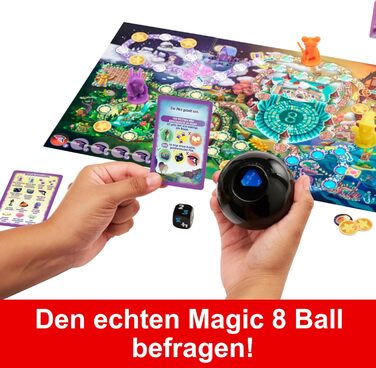 Кооперативна настільна гра, Німецька версія, Відкриття магічних предметів, для 24 гравців, Настільні ігри для дітей віком від 7 років, HPJ69, Різнокольоровий, 8 Ball Magical Encounters