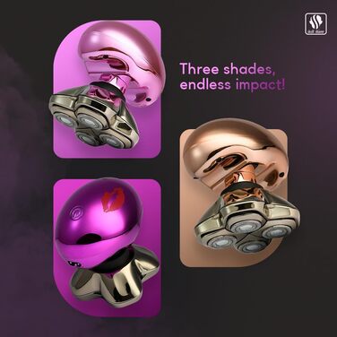 Жіноча електробритва Skull Shaver - Butterfly Kiss Pro Видалення волосся для жінок Фіолетовий