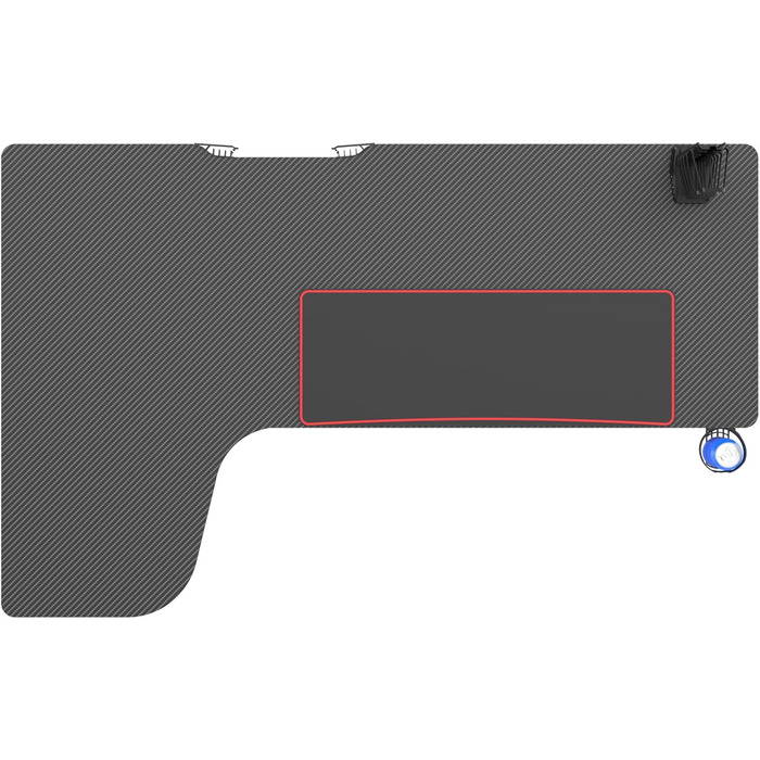 Ігровий стіл VDD Hugo - L-подібний кутовий стіл - 160 см x 60 см