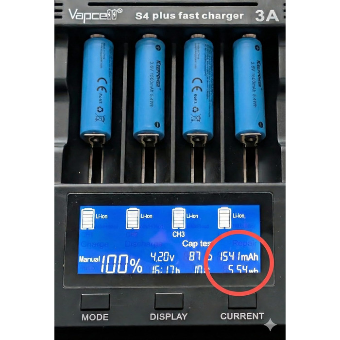 Замінний акумулятор для Oral-B iO 3.7V 1500mAh з технологією BMS - сумісний із зубними щітками iO 4, 5, 6, 7, 8, 9, 10, N, 9N та бритвами Braun