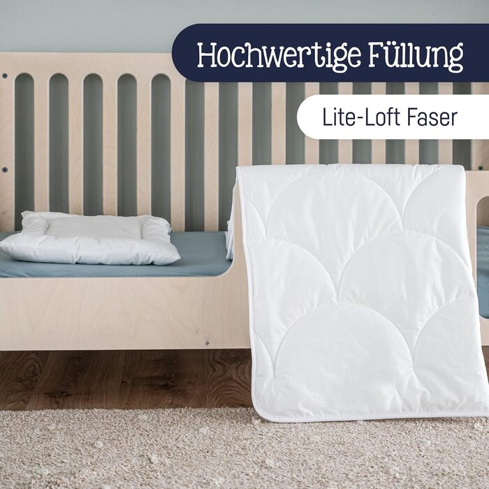 Подушка Julius Zllner Baby Dream, Thinsulate Lite Loft, Standard 100 від OEKO-TEX, розмір 40x60 см Подушка 40x60 см Baby Dream