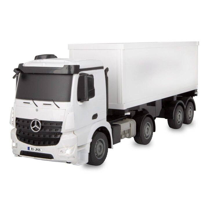Радіокерований вантажівка Mercedes-Benz Arocs 126, 2.4GHz - іграшковий тягач, дистанційно керований, звук двигуна, чудовий подарунок для дітей, 408300