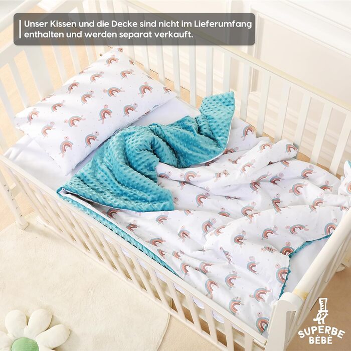 Бавовняна наволочка для дитячих подушок Розмір 40х60 см Висока якість, приємно м'яка і легка в догляді. З різним дизайном. Ідеальн