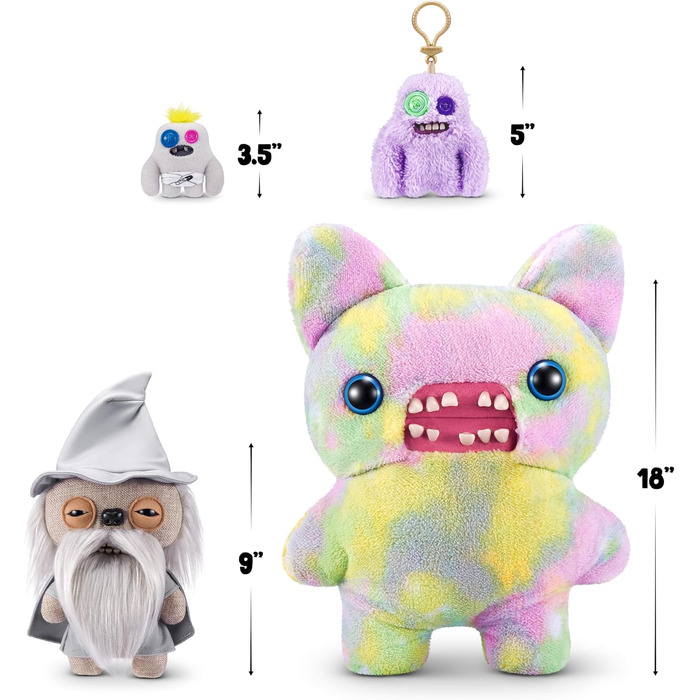 Плюшева іграшка ZURU Fuggler, Гендальф із серії "Володар перснів", 23 см