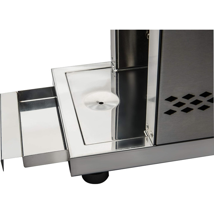 Стейк-гриль Toronto, керамічний інфрачервоний пальник потужністю 3 кВт, газ 800 градусів, розміри приблизно 23 x 56 x 40,5 см, срі