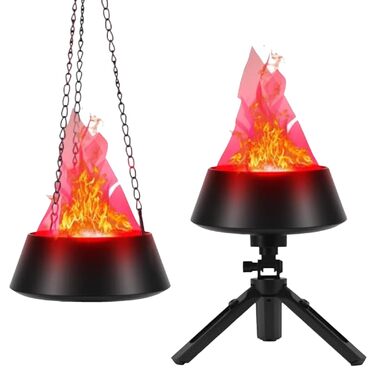 Світлодіодна лампа з полум&39ям - Електрична лампа з ефектом AC230V - Штучний світлодіодний ліхтар з ефектом полум&39я для саду, вечірки на Хелловін, Різдва, заднього двору, Хеллоуїна, різдвяної вечірки, кемпінгу, будинку з привидами