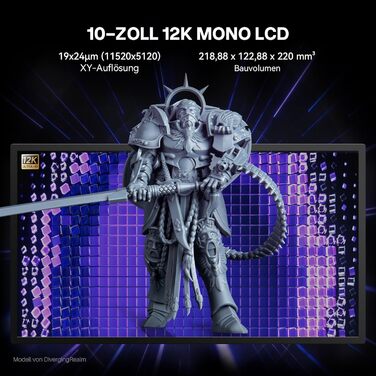 Принтер ELEGOO Saturn 4 Ultra MSLA, інтелектуальний полімерний принтер із швидким друком, моніторинг AI, дистанційне керування, ав