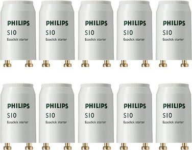 Упаковка 10 шт. Philips 4-65 Вт універсальний стартер FSU S10