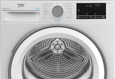 Конденсаторний осушувач Beko DCU 8230 N 10 до 9 кг на 15 програм FlexySense електронне вимірювання вологості блокування від дітей