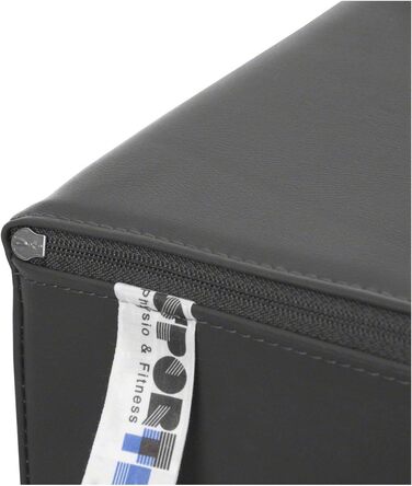 Подушка для ніг Sport-Tec, подушка для релаксації та оздоровлення з чохлом, 67x55 см, антрацит