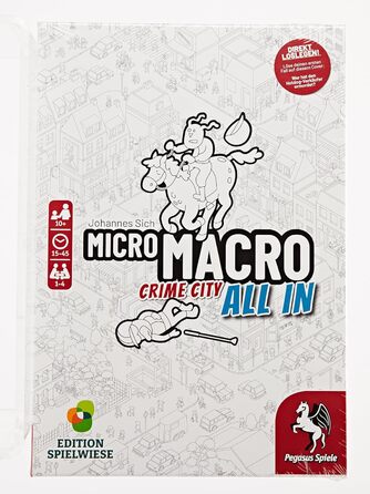 Чорно-білий мегаполіс сингл, 59062G MicroMacro Crime City 3 - All In (Edition Spielwiese)