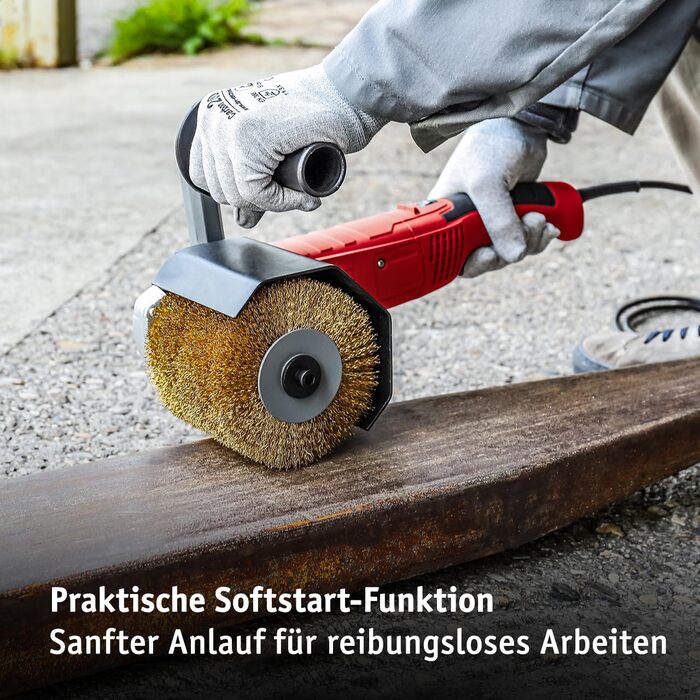 Щіткова шліфувальна машина WALTER 1300 Вт - потужна роликова шліфувальна машина, шліфувальна машина для зовнішніх робіт, сатинувал