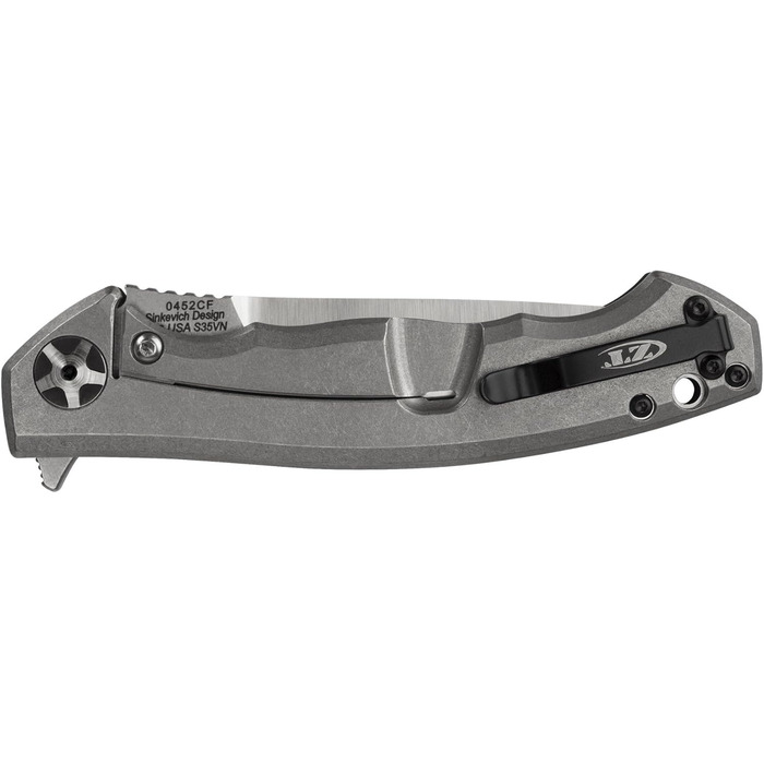 Складаний ніж Zero Tolerance ZT-0452CF 0452cf Zero Tolerance Zero Tolerance-0452CF довжина леза 10,41 см, сталь, різнокольоровий