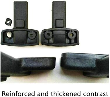 Регульований підголівник для офісного крісла, поворотний шарнір, підтримка шиї та спинки для ергономічного, високого поворотного крісла, крісло керівника, чорного кольору, кріпильні затискачі 2,2 см