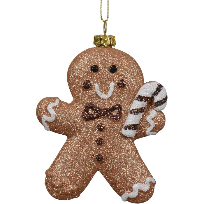 Ялинкова прикраса фігурка пряникового чоловічка Kaemingk