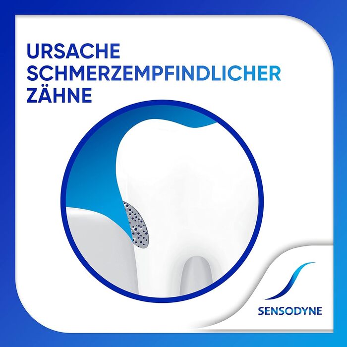 Зубна паста Sensodyne MultiCare ніжна біла, 4 шт. 75 мл, щоденна зубна паста з фтором, для чутливих зубів біла зубна паста з фтором