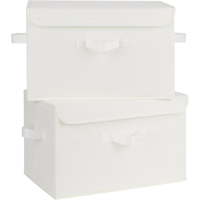 БАБУСЯ КАЖЕ набір тканинних коробок для зберігання та 6 складних підвісних полиць