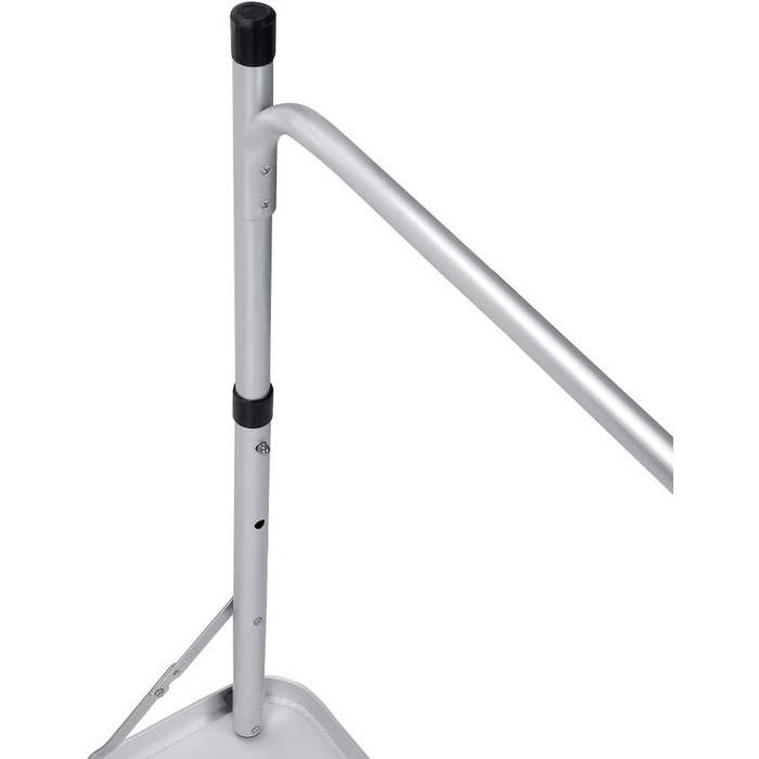 Портативний алюмінієвий розкладний стіл, 120 см, для вечірок, садів, барбекю, кемпінгу, 3 регульовані висоти, легкий алюмінієвий розкладний стіл для пікніків на свіжому повітрі, приготування їжі, розміри в розкладеному вигляді 120 x 60 x 70/62/55 см