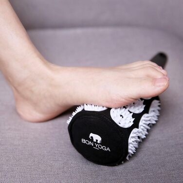 Роликовий масажний ролик для лімфотоку, масажер для шиї, полегшення подряпин на спині, зняття м&39язової напруги та болю, релаксація, інструмент для ручного масажу, чорний