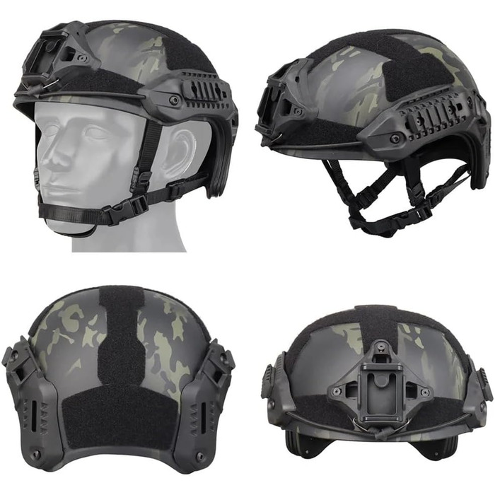 Тактичний шолом у стилі MK, військовий шолом для походів, захисний шолом, м&39який бойовий шолом для страйкболу CS, захисне обладнання CP