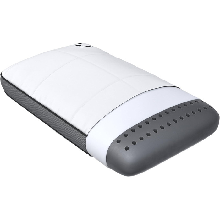 Гібридна бамбукова подушка Panda мякий, дихаючий бамбуковий чохол, ортопедична піна з ефектом памяті Lyocell