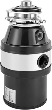 Вт 1,4 л Подрібнювач кухонних відходів, Подрібнювач їжі, Руйнівник відходів, Утилізація харчових відходів Побутова раковина Сміттєвий млин, Кухонні харчові відходи Подрібнювач сміття Подрібнювач їжі, 560