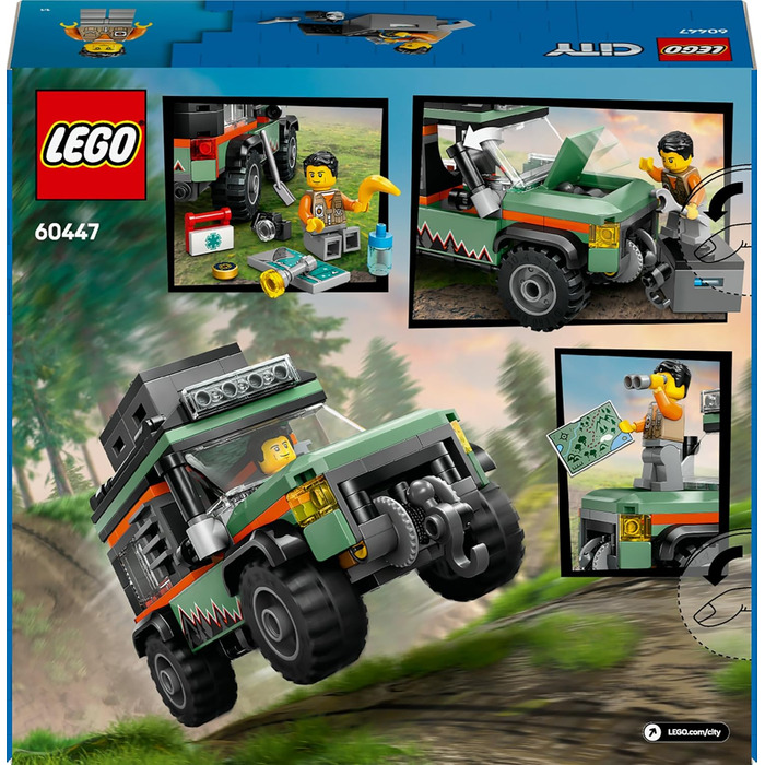 Конструктор LEGO City Offroad Off-Road Vehicle 60447, 221 деталь, позашляхова тематика
