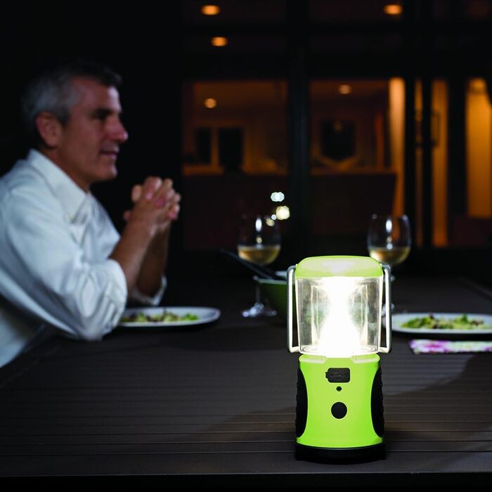 Ультраяскравий світлодіодний ліхтар Mr Beams із USB-зарядним пристроєм, зелений MB470