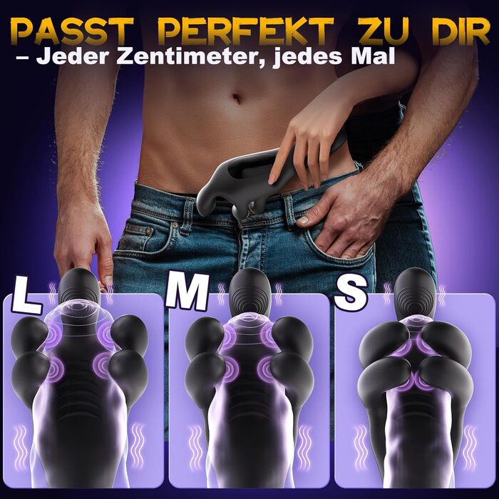 Електричний мастурбатор для чоловіків, 10 рівнів тиску та 10 рівнів вібрації, чарівна рука, набір вібраторів для стимуляції пеніса, секс-іграшки для чоловіків, сольні мастурбатори, кишенькова кицька, Yewuzer