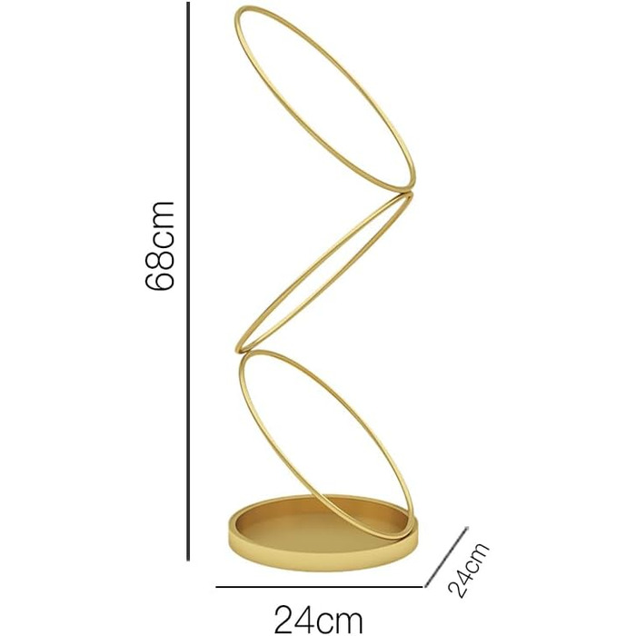 Тримач для парасольки Тримач Розкішна підставка для парасольки Портативна підставка для зберігання на балконі Підставка для парасольки Головна Металева золота вхідна праска Simple Paraguero Rain Підставка для парасольки для входу (золото