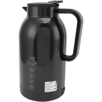 Портативна автомобільна кружка з підігрівом Topiky, чайник з нержавіючої сталі для електромобілів, 1300 мл ізольована, з підігріво